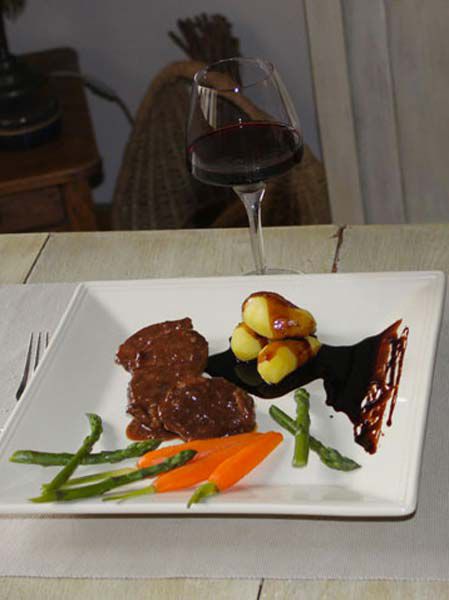 Filet mignon au Maury AOP